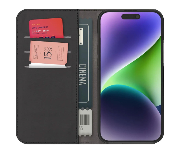 Puro Wallet Detachable MagSafe 2w1 z klapką i portfelem do iPhone - 1346179 - zdjęcie 2